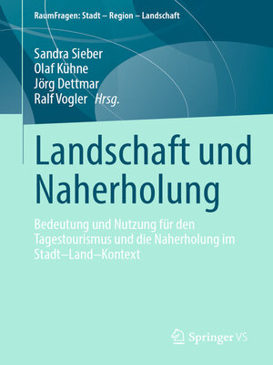 cover image of Landschaft und Naherholung